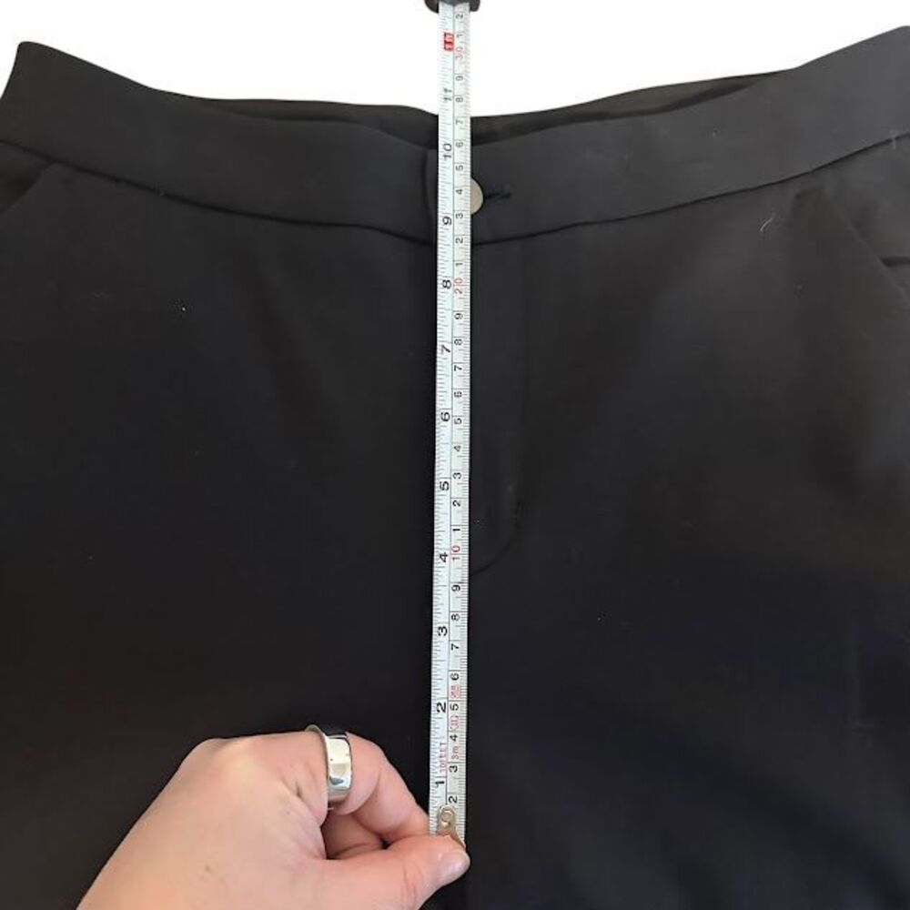 Lululemon Black City Trek Stretch Performance Slim Leg Trouser Pants Womens‎ 6 - Picture 4 of 5